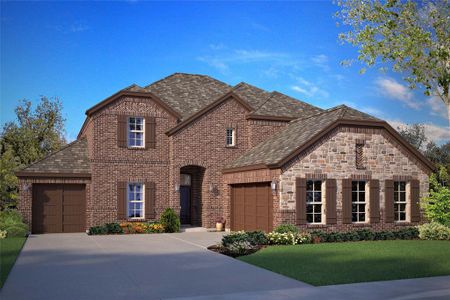 New construction Single-Family house 5802 Augustus Court, Midlothian, TX 76065 Kingwood J- photo 0