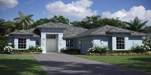 New construction Single-Family house 204 Strand Sq, Vero Beach, FL 32963 Oceanic Grande- photo 0