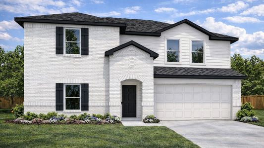 New construction Single-Family house 4016 Shimmer Sol Dr, Brookshire, TX 77423 plan Perry - image