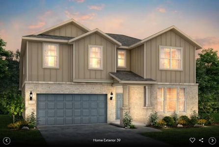 New construction Single-Family house 312 Celeste Wy, Liberty Hill, TX 78642 plan Albany - image