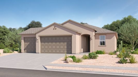 New construction Single-Family house 8771 E Crimson Snowberry Wy, Vail, AZ 85641 plan Coronado - image