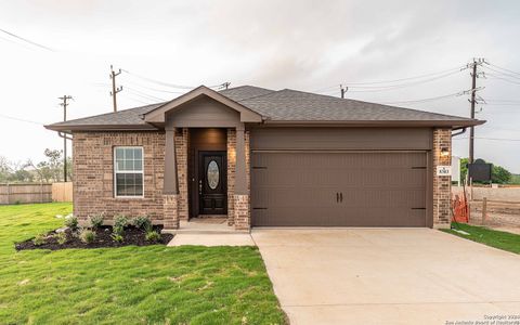 New construction Single-Family house 8303 Harlens, San Antonio, TX 78222 Pedernales- photo 0