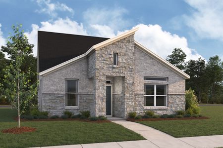 New construction Single-Family house 243 Antioch Church Dr, Buda, TX 78610 plan Zinnia - Cottage Series - image