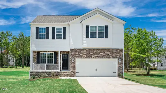 New construction Single-Family house 20 Babbling Creek Dr, Youngsville, NC 27596 plan Penwell - image