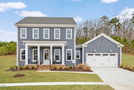 New construction Single-Family house 6044 Scalybark Rd, Durham, NC 27712 plan Morris American Farmhouse - image