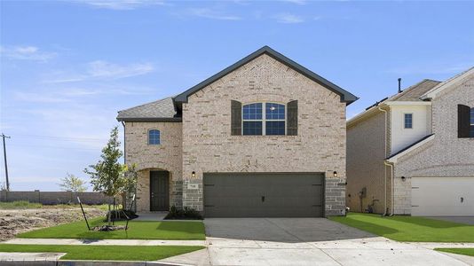 New construction Single-Family house 718 Hidden Feather Drive, Lavon, TX 75166 Sweetwater II U- photo 0