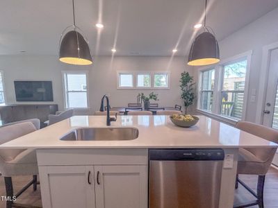 New construction Townhouse house 131 Sugar Run Dr, Unit 28, Fuquay Varina, NC 27526 The Sanford- photo 24 24
