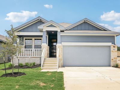 New construction Single-Family house 205 Chickasaw Lane, Hutto, TX 78634 - photo 0