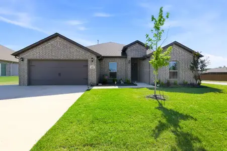 New construction Single-Family house 420 Basalt Dr, Azle, TX 76020 plan Hampton II - image