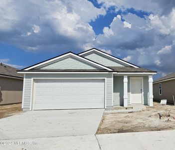 New construction Single-Family house 12915 Rubber Fig Terrace, Jacksonville, FL 32218 WILLOW- photo 0