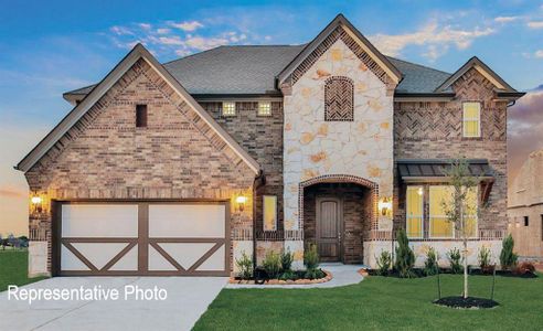 New construction Single-Family house 1527 Valor Way, Lucas, TX 75098 Classic Series - Stanford- photo 0