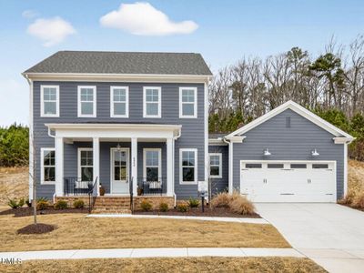 New construction Single-Family house 6044 Scalybark Rd, Durham, NC 27712 plan Morris American Farmhouse - image
