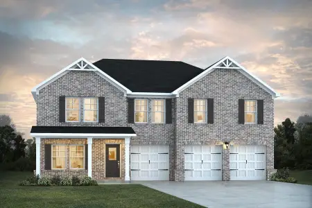 New construction Single-Family house 131 Se Honey Creek Rd, Conyers, GA 30094 plan Walker - image
