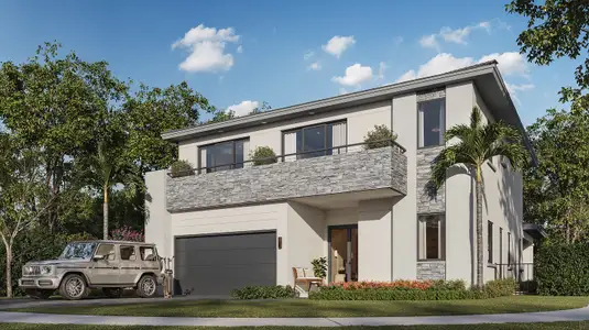 New construction Single-Family house 19652 Ne 14 Ct, Miami, FL 33179 plan Sommerset - image