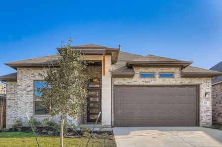 New construction Single-Family house 138 Prickly Poppy Lp, Kyle, TX 78640 plan Heather - image