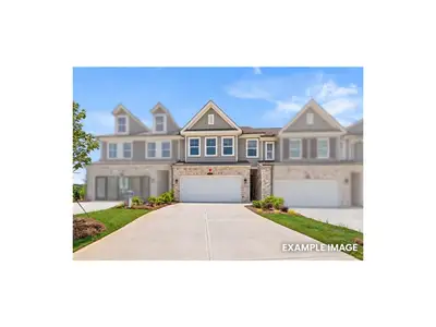 New construction Townhouse house 6425 Pinin Pl, Cumming, GA 30041 plan The Durham D - image