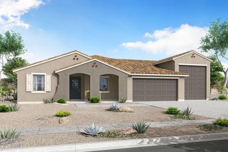 New construction Single-Family house 18374 W Papago St, Goodyear, AZ 85338 plan Lavender - image