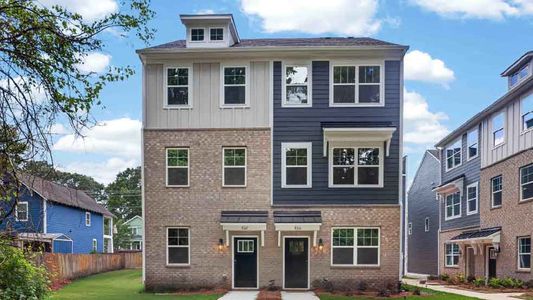 New construction Townhouse house 5100 S Tryon St, Charlotte, NC 28217 plan Carlton - image