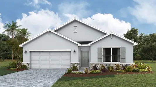 New construction Single-Family house 17148 Legacy Preserve Dr, Parrish, FL 34219 plan Cali - image