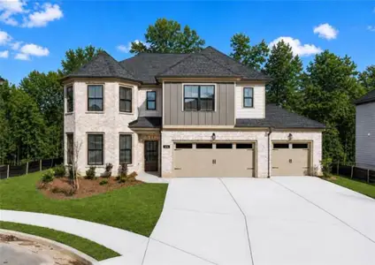 New construction Single-Family house 4436 Hosch Reserve Ct, Buford, GA 30519 plan Redwood - image