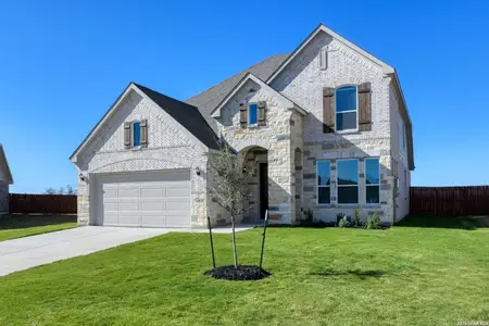 New construction Single-Family house 105 Heidi Hl, Castroville, TX 78253 plan Bandera - image