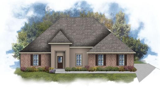 New construction Single-Family house 2508 Juniper Berry Cir, Cantonment, FL 32533 plan Adams IV A - image