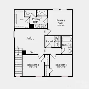 New construction Single-Family house 404 Silver Birch Ct, Shelby, NC 28152 plan Lenoir - image