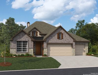 New construction Single-Family house 8727 Whisper Gate, Fair Oaks Ranch, TX 78015 Alexander II Homeplan- photo 20 20