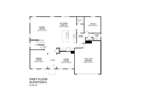 New construction Single-Family house 12 Appalachee Ave, Dawsonville, GA 30534 plan Normandy - image 3