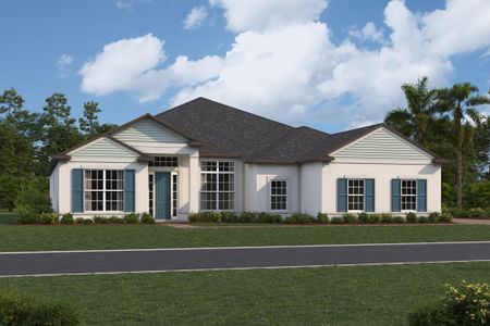 New construction Single-Family house 3683 Wolves Creek Pl, Apopka, FL 32712 plan Brookhaven Sl - image