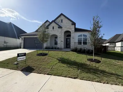 New construction Single-Family house 535 Caliban, Cibolo, TX 78108 plan Brisbane - image