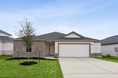 New construction Single-Family house 20001 Hirono Dr, Manor, TX 78653 plan Moscoso - image