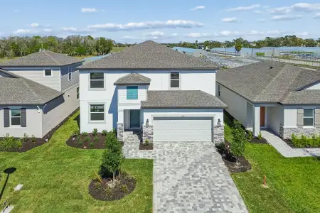 New construction Single-Family house 4610 Outhaul Run, Palmetto, FL 34221 plan Delray - image