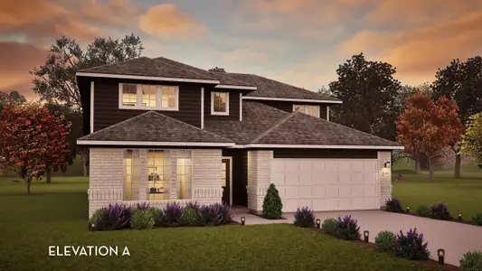 New construction Single-Family house 17220 Cypress Cv, Elmendorf, TX 78112 plan Yuma - image