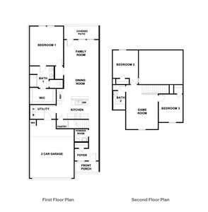 New construction Townhouse house 14813 Afleet Alex St, Unit A, Manor, TX 78653 The Mesquite- photo 2 2