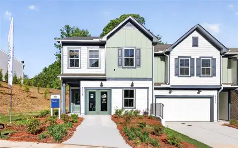 New construction Townhouse house 3215 Cherry Grove Wy, Cumming, GA 30040 plan Cooper - image