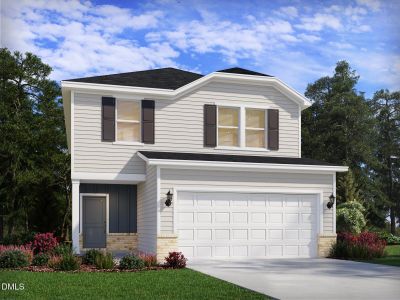 New construction Single-Family house 174 N Field Sparrow Wy, Clayton, NC 27520 plan Roswell - image