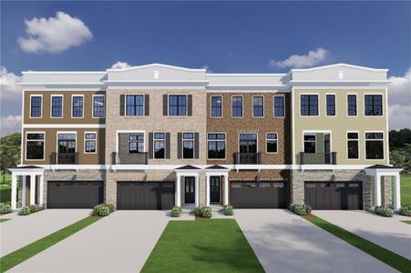 New construction Townhouse house 531 S Main St, Unit 410, Alpharetta, GA 30009 - image 11