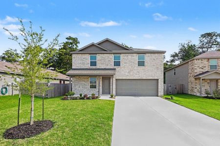 New construction Single-Family house 25687 Roy Rogers Ct, Splendora, TX 77372 plan Littleton - image