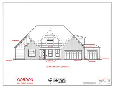 New construction Single-Family house Peachtree City, GA 30269 plan Gordon F - image