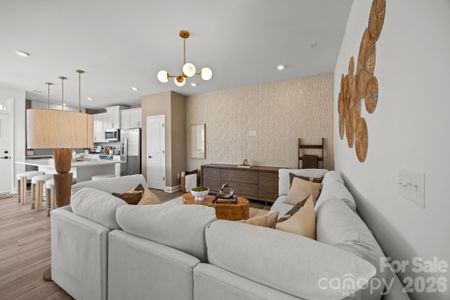 New construction Townhouse house 5024 Asher James Ln, Charlotte, NC 28262 plan Rochester - image