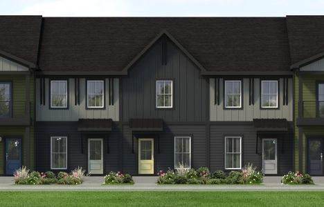 New construction Townhouse house 1620 S Watkins St, Chattanooga, TN 37404 plan Sedona - image