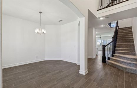 Welcoming entry way *real home pictured