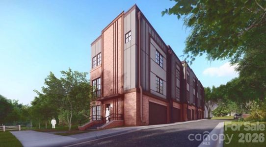 New construction Townhouse house 610 E 16Th St, Charlotte, NC 28206 - image