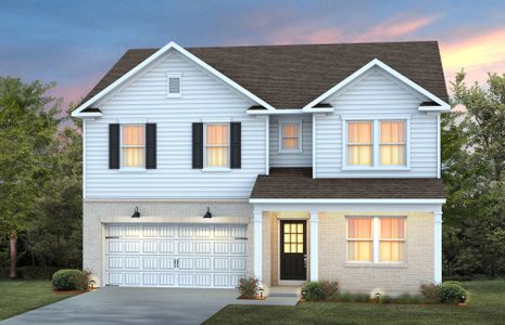 New construction Single-Family house 504 Foxfield Wy, Fuquay Varina, NC 27526 plan Hampton - image
