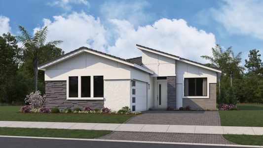 New construction Single-Family house 14060 Bastille St, Palm Beach Gardens, FL 33412 plan Leslie - image