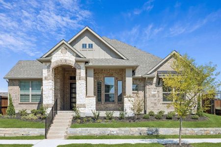 New construction Single-Family house 1009 Goldenrod Dr, Crowley, TX 76036 plan Carrington - image