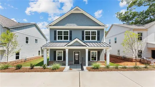 New construction Single-Family house 5249 Gainesville St, Flowery Branch, GA 30542 plan Sedona - image