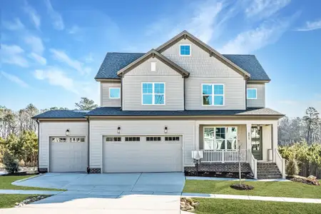 New construction Single-Family house 6044 Scalybark Rd, Durham, NC 27712 plan Fairfield Craftsman - image