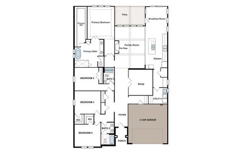 New construction Single-Family house 9825 Palermo Ln, Mesquite, TX 75126 plan Lincoln - image 5
